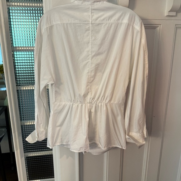 Vince Women’s Button Down Sculpted White Shirt Size Small Excellent! - Picture 5 of 11